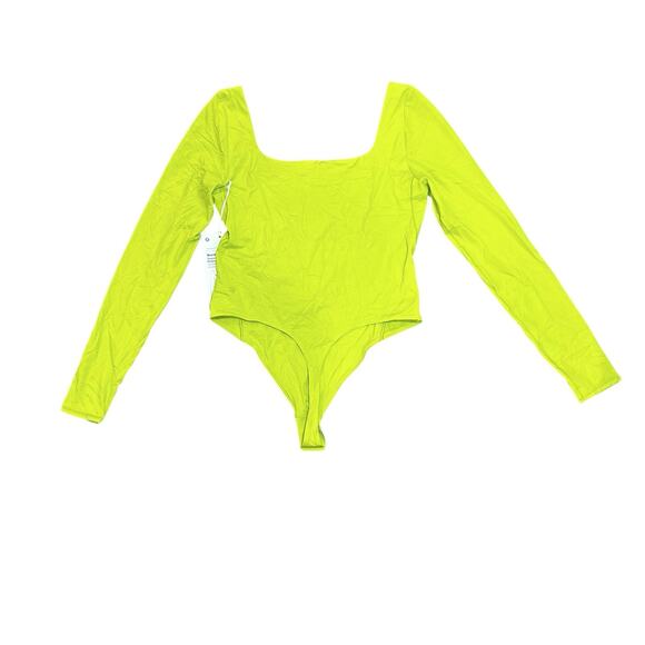 NWT Lululemon Wundermost Ultra-Soft Nulu Square-Neck Long-Sleeve Bodysuit Size M - Picture 7 of 9